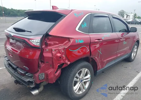 2017 Ford Edge Sel из США, поврежденный, VIN 2FMPK4J82HBB33949